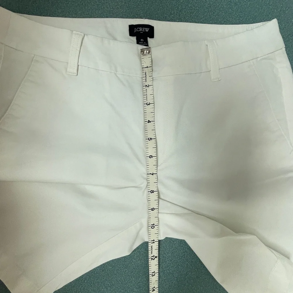 J. Crew Bermuda Shorts Women’s 8 White - Picture 7 of 8
